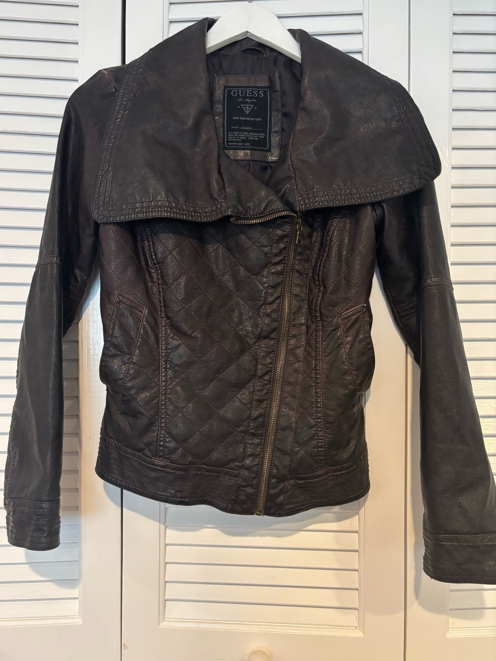 GUESS Leather Jacket
